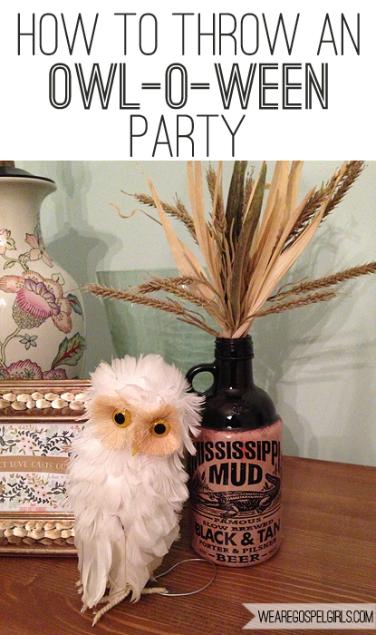 How to throw an owl-o-ween party